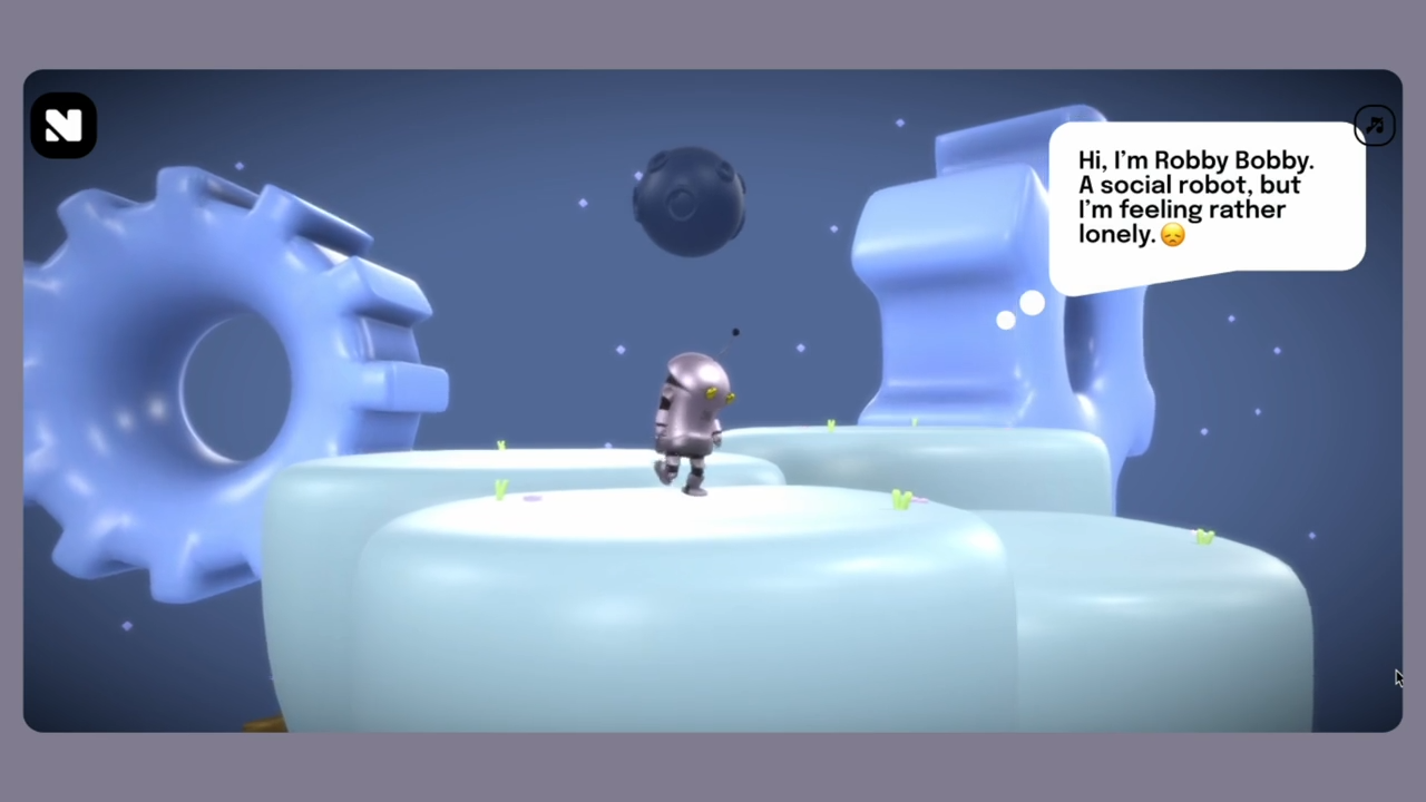 Lonely Robots - Website Template