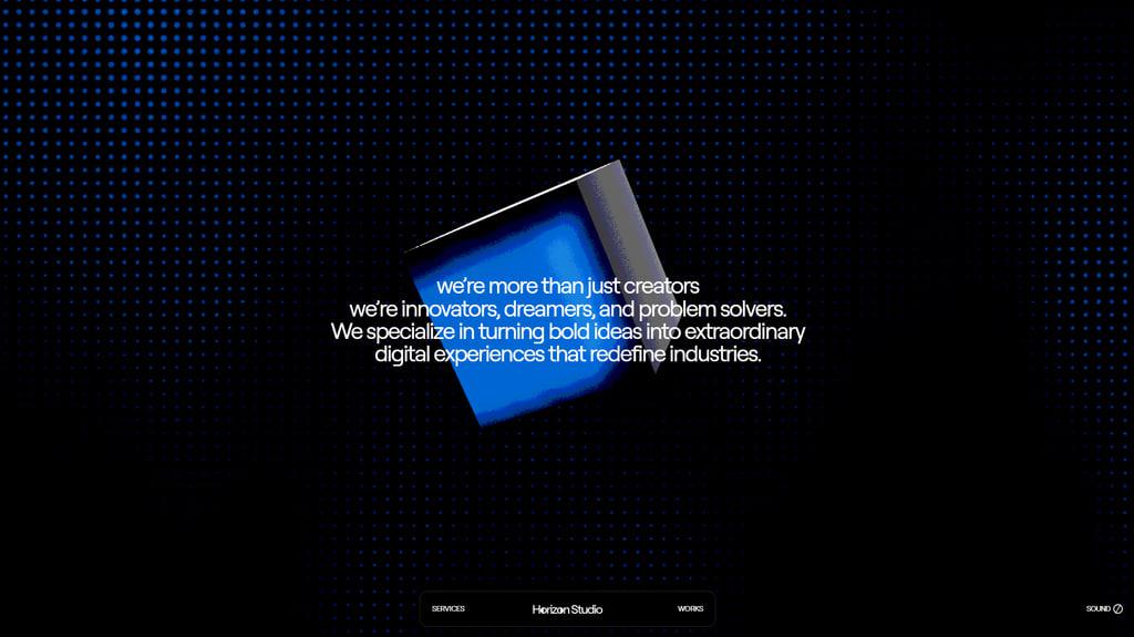 Horizon Studio - Website Template — view 2