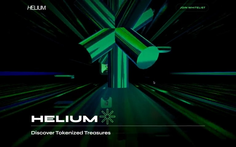 Helium NFT - Website Template