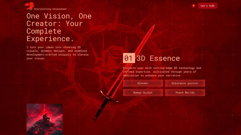 Ruinspire - Website Template — view 3