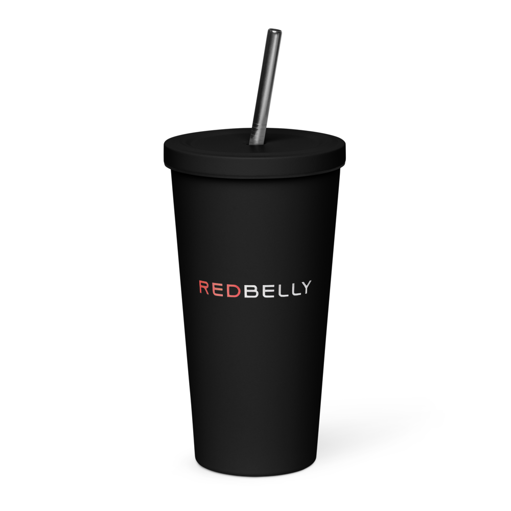 Insulated Tumbler with a Straw