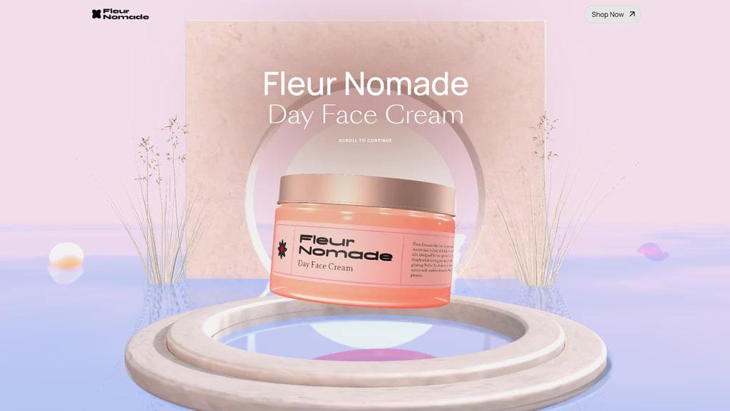 Fleur Nomade - Website Template — view 2