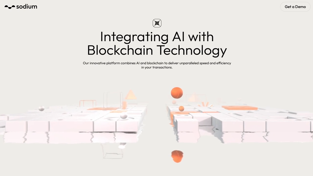 Sodium AI - Website Template