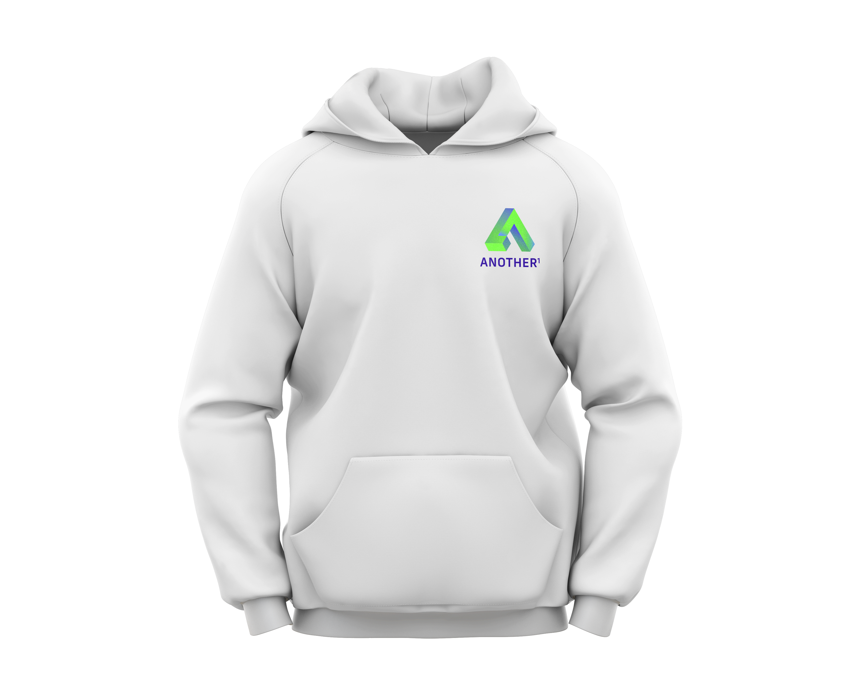 AN1 White Hoodie
