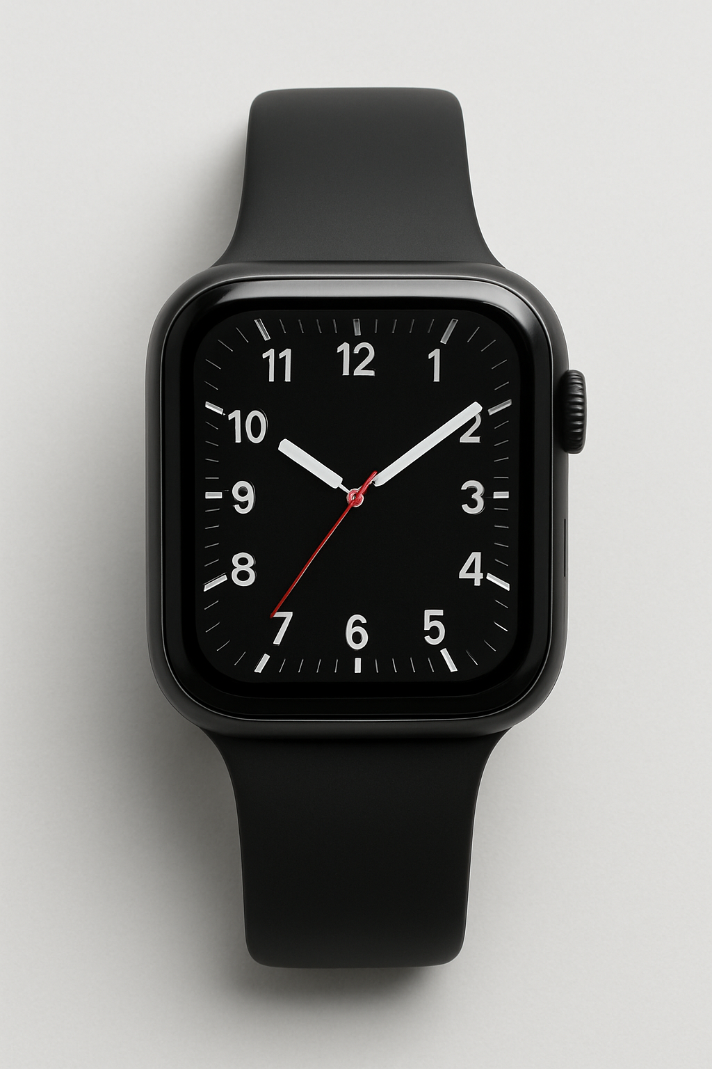 Black Leather Red Watch