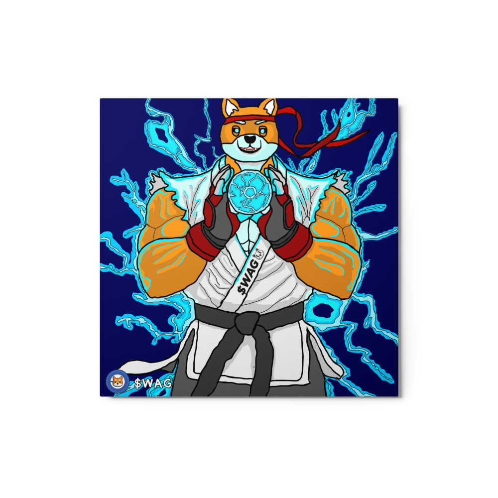 Memgen Streetfighter Limited Edition Only 10 Printed On Metal + NFT