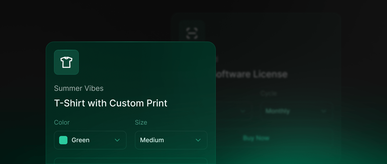 Embeddable Product Tiles
