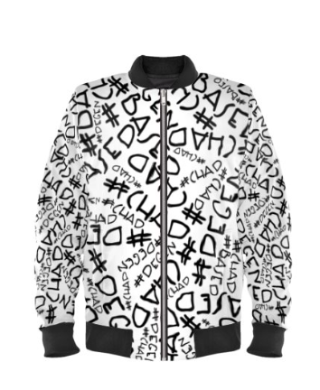 $WAG Branded Mens Bomber Jacket