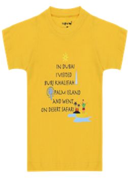 Life Is UAE: Kids' T-Shirt - In Dubai I Visited - Fun Souvenir Gift