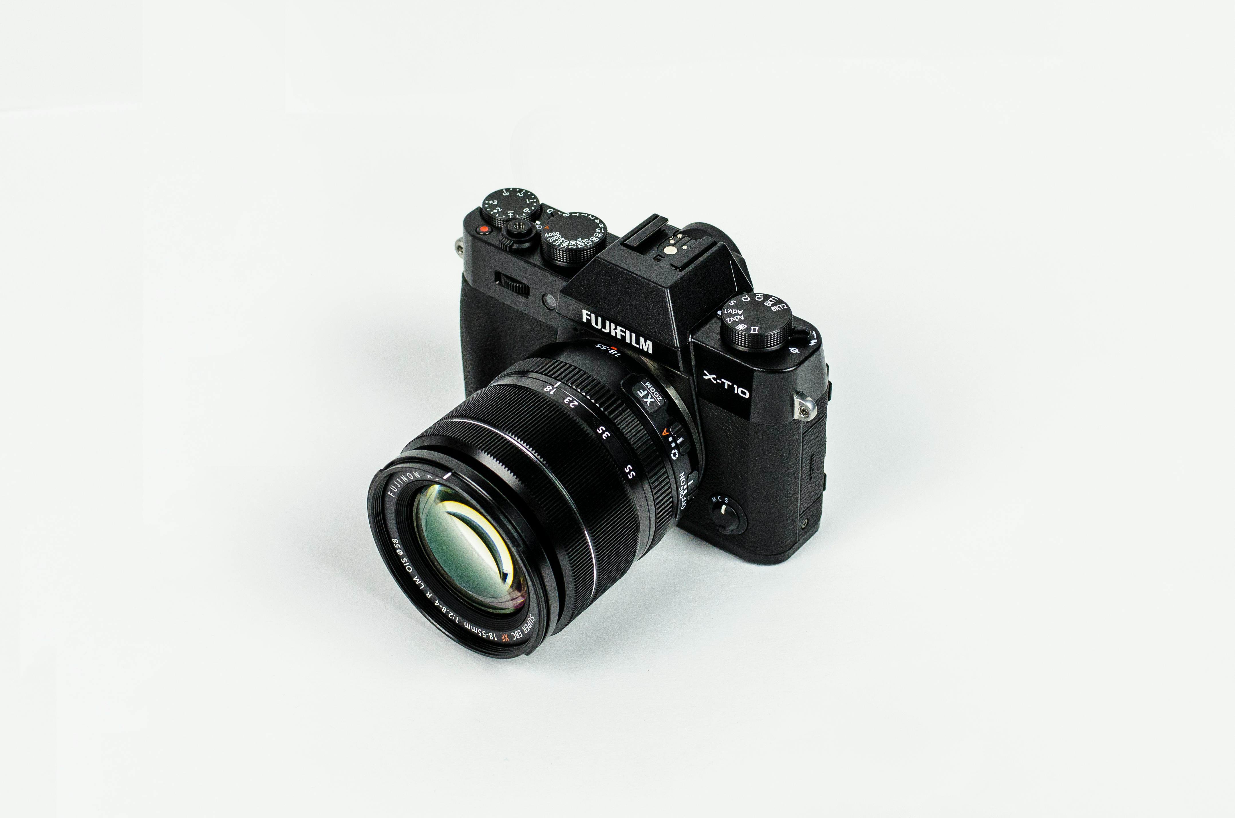 Fujifilm Black Silver Camera