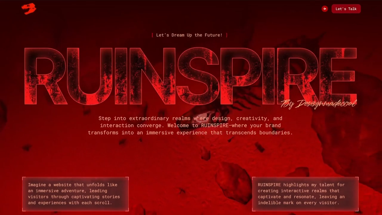 Ruinspire - Website Template