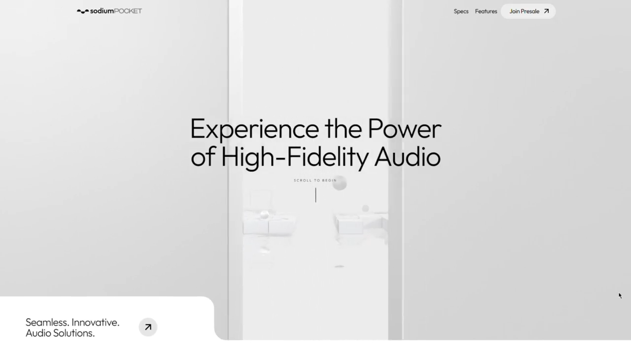 Sodium Pocket - Website Template