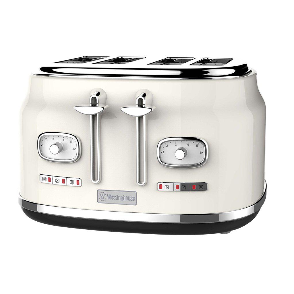 4 Slice Toaster-4 хэсэгтэй талх шарагч Цагаан