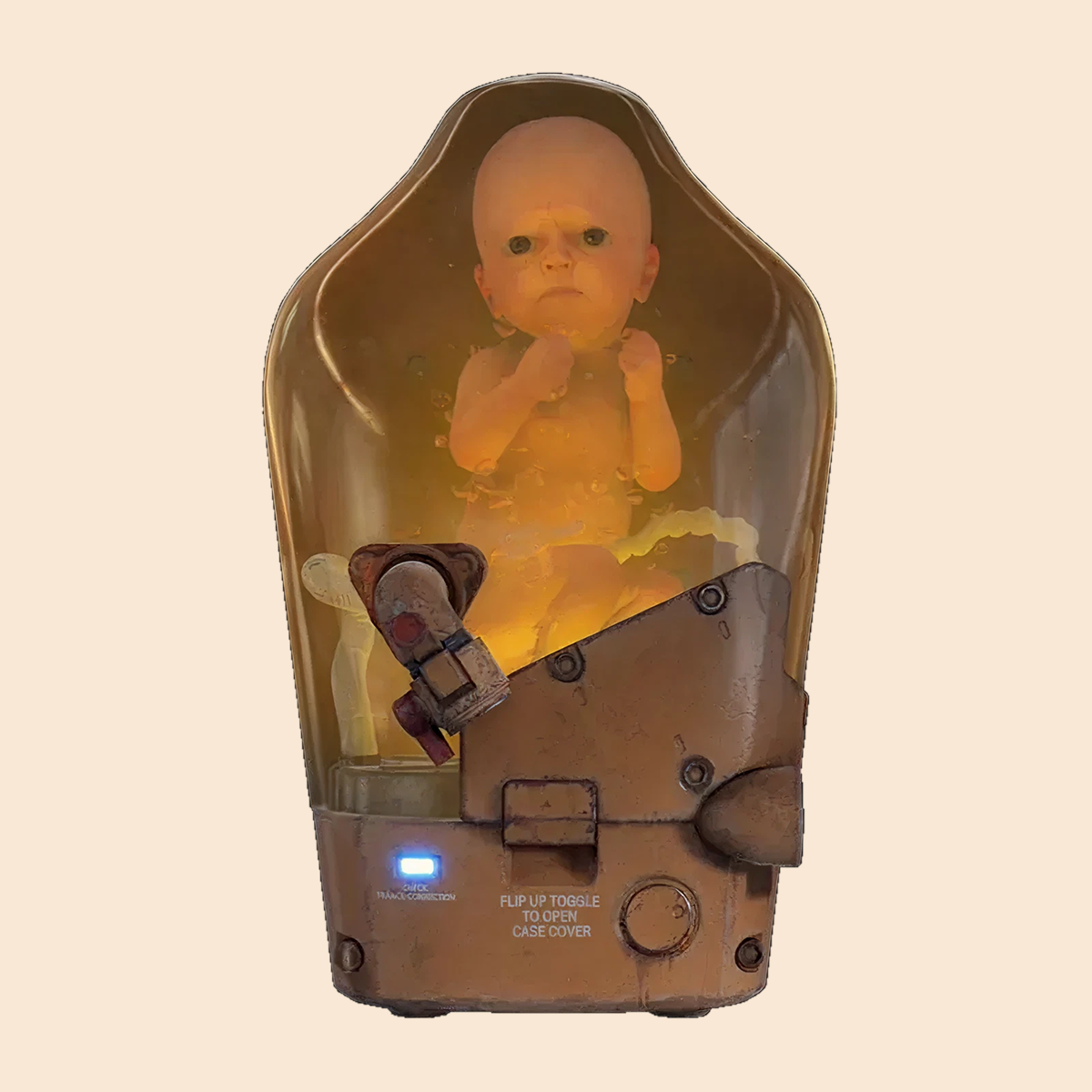 Life-Size BB Pod Replica (Death Stranding) – LED Light-Up Prop