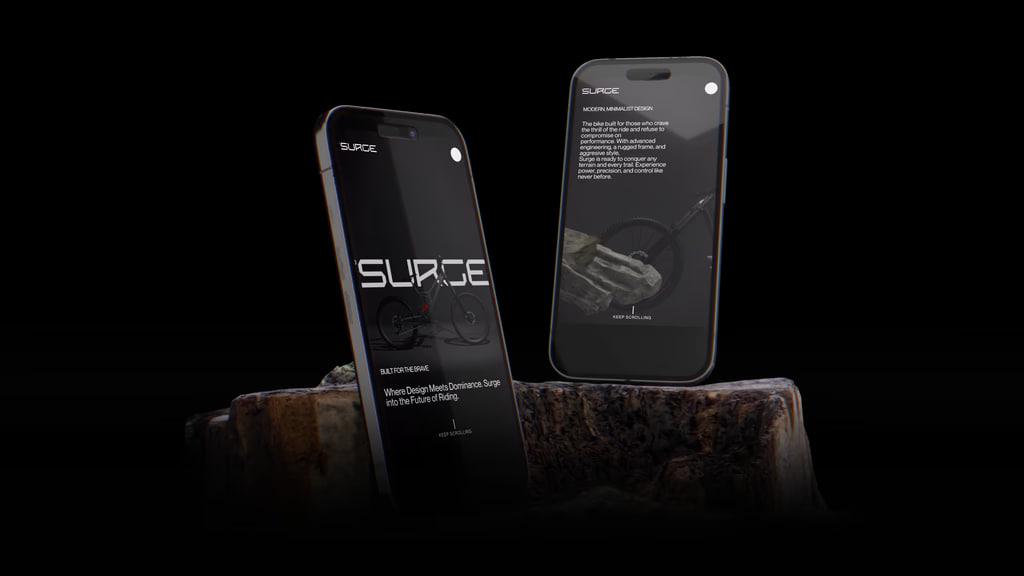 Surge - Website Template