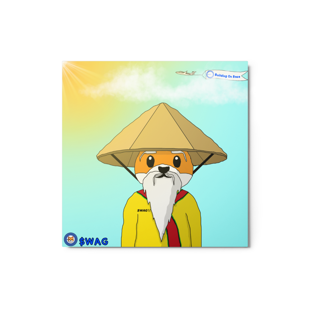 Memgen in China Limited Edition Only 10 printed on Metal + NFT 
