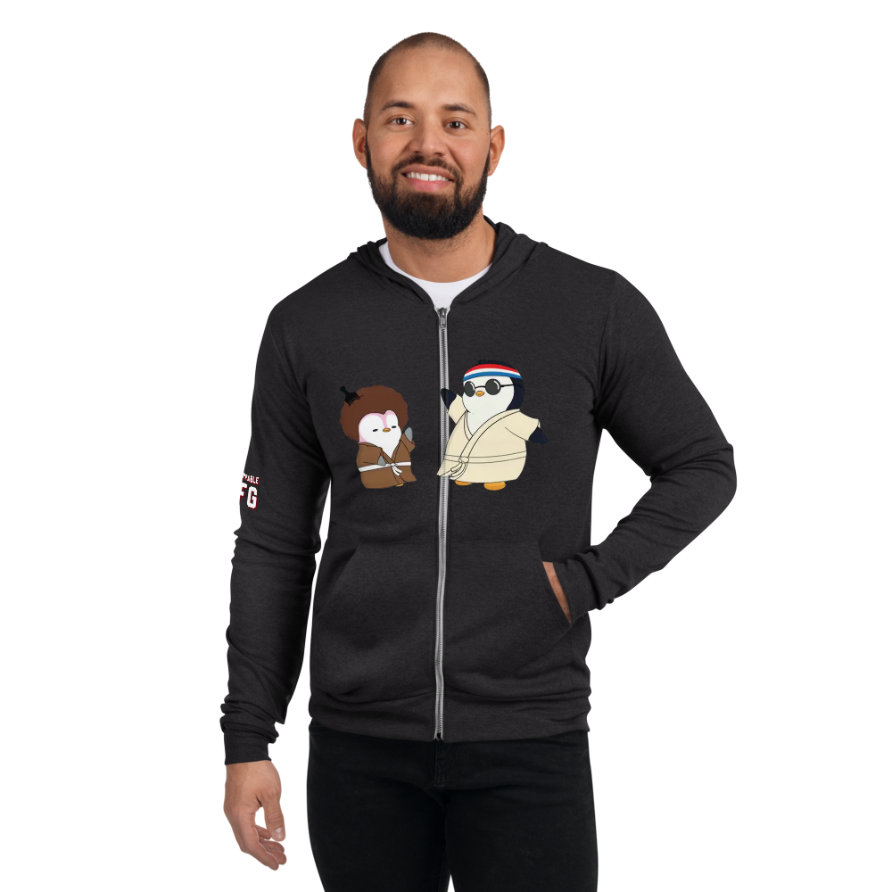 Unisex Lightweight Zip Hoodie | Bella + Canvas 3939
