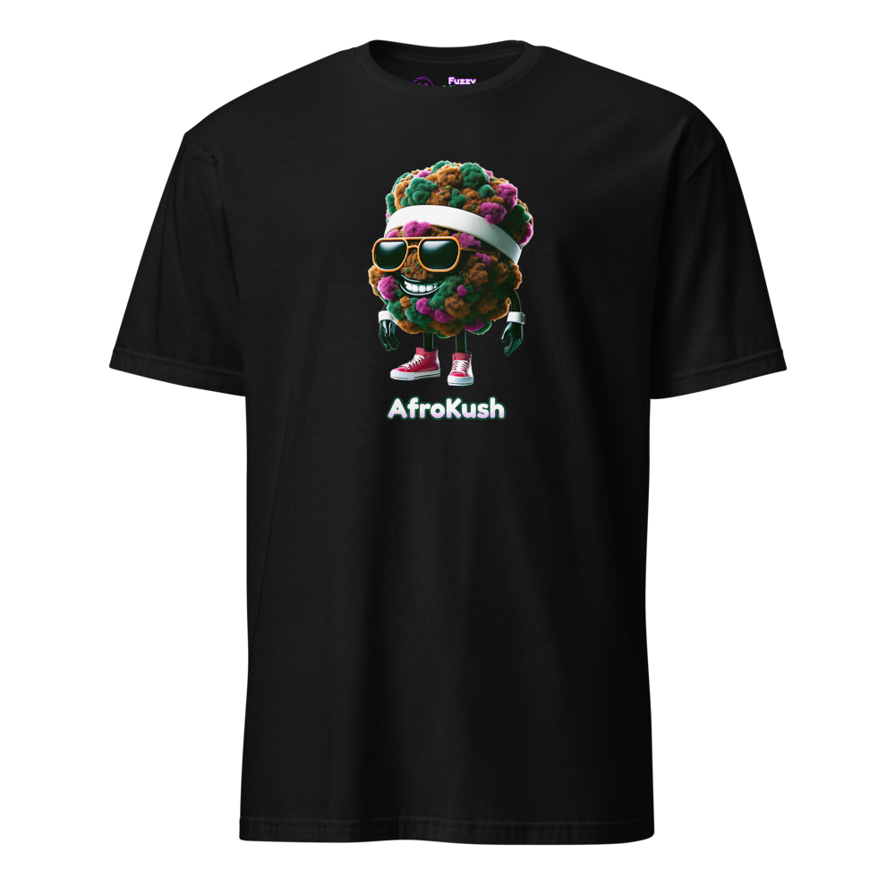 Unisex Soft T-Shirt | Afrokush (v2) by Fuzzy Nugz.