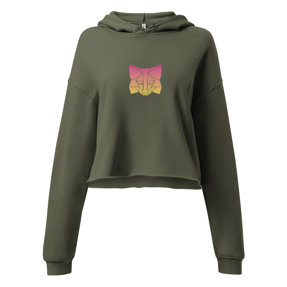 Women's Cropped Hoodie | Bella + Canvas 7502 — view 2