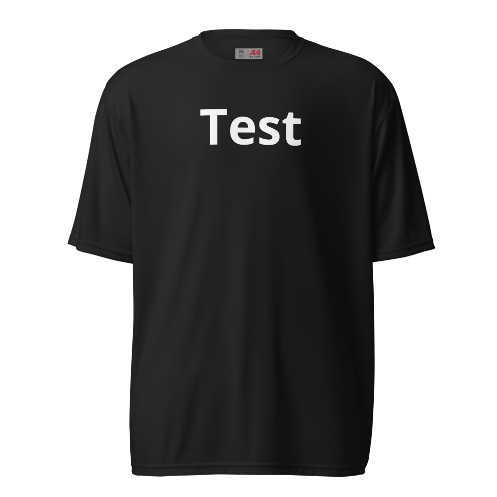 Unisex Performance Crew Neck T-Shirt | A4 N3142