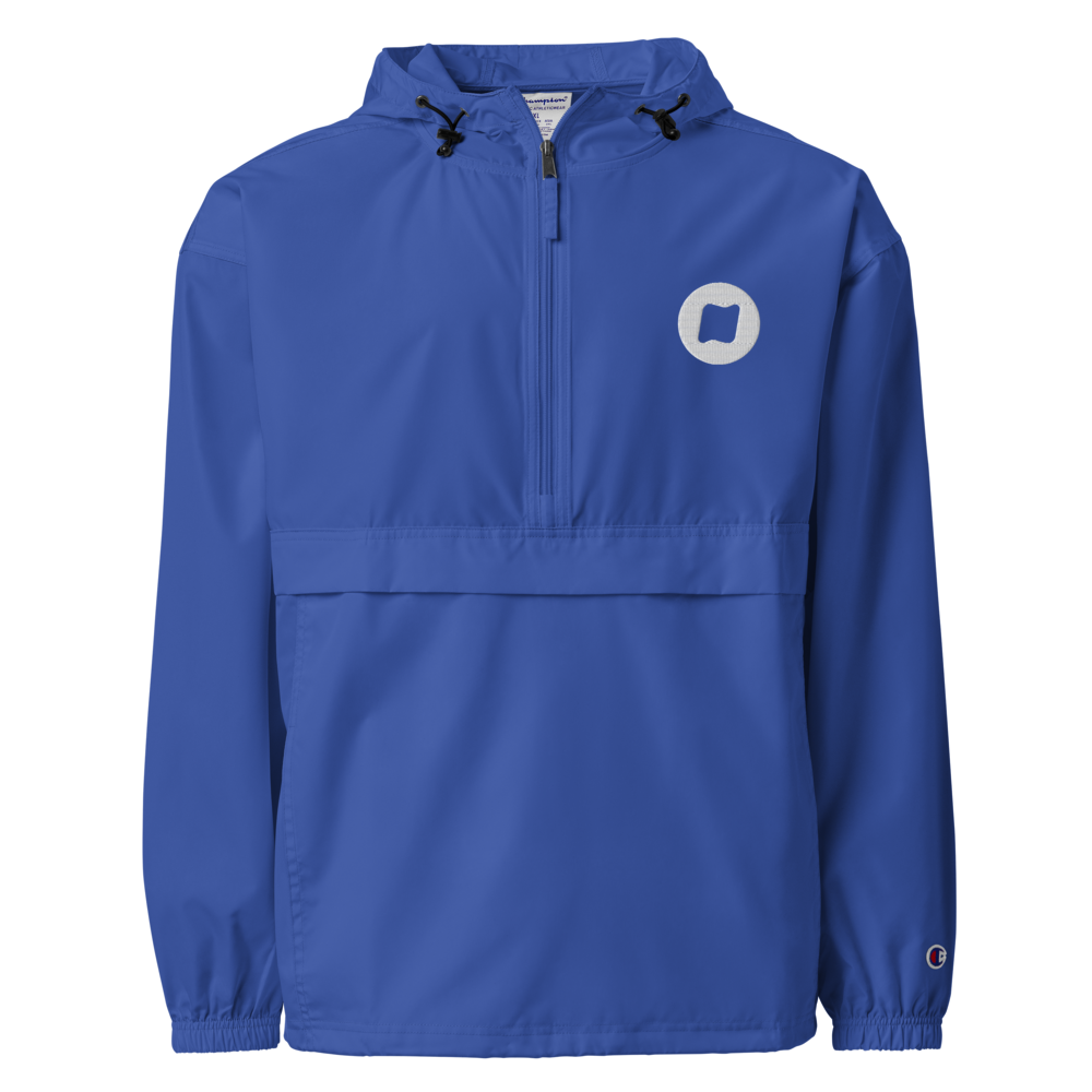 Embroidered Champion Packable Jacket — view 3