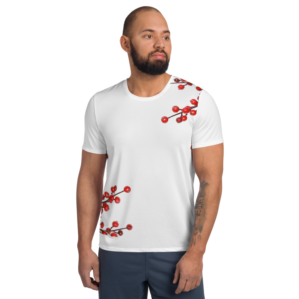 All-Over Print Men's Athletic T-Shirt