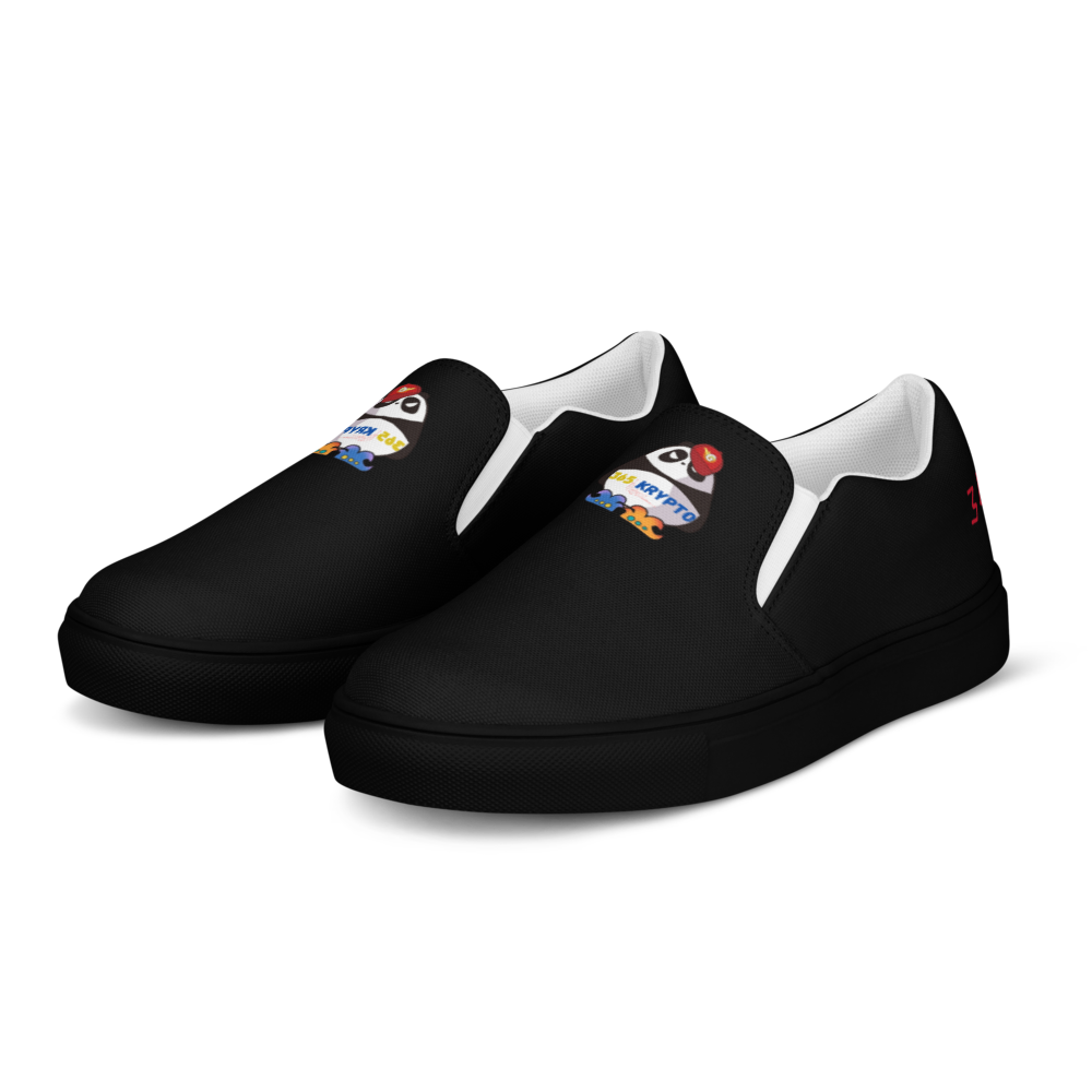 365Krypto Men's Slip-On Canvas Shoes — view 2