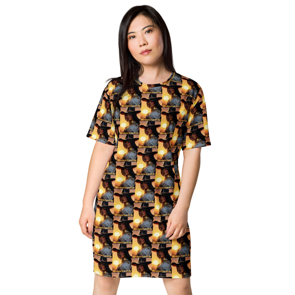 Models For Pi T-Shirt Dress