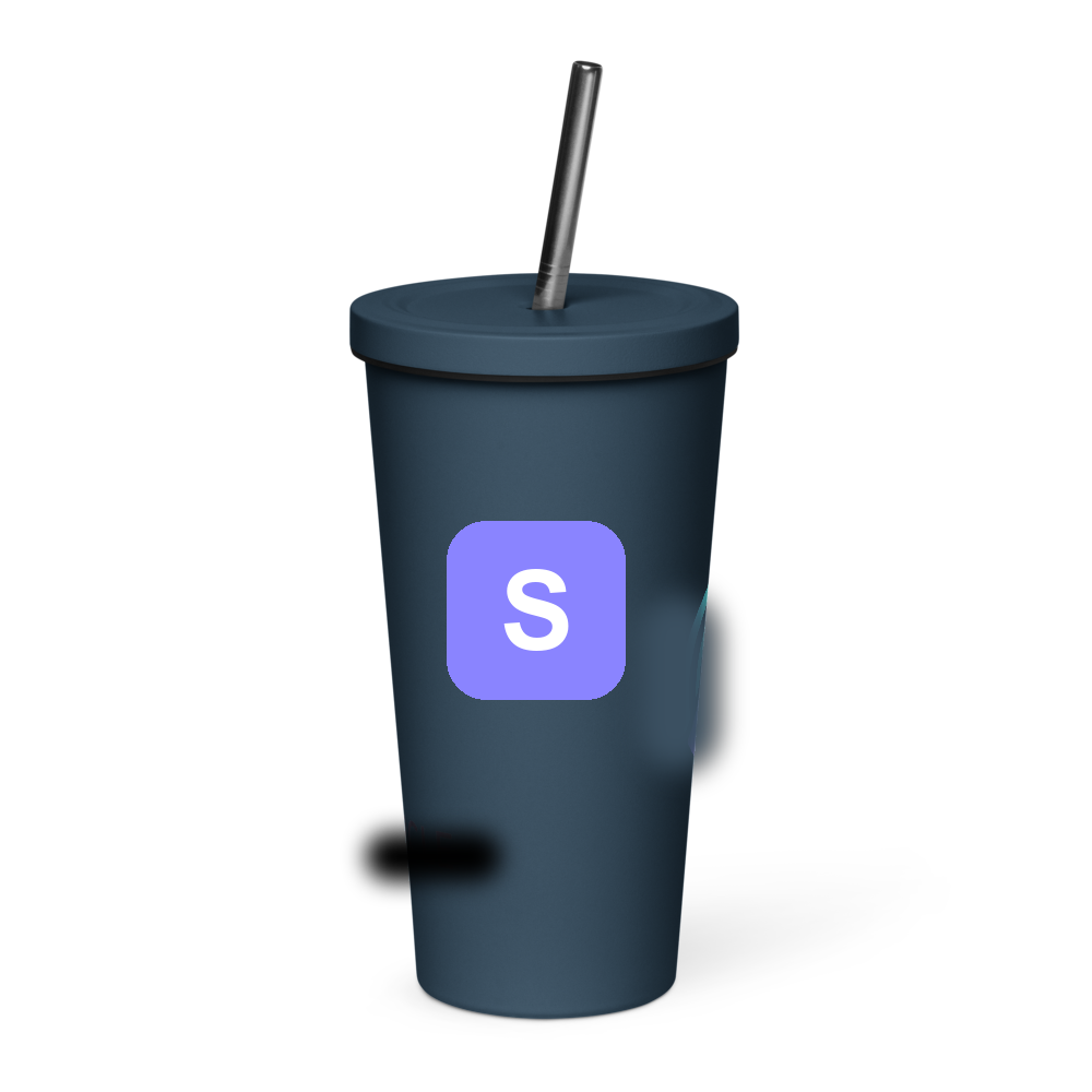 Stripe Insulated Tumbler